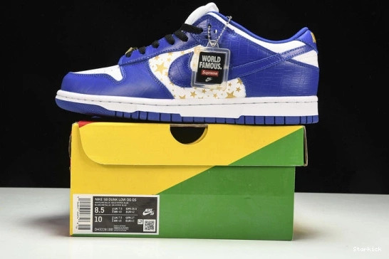 SB DH3228-100 Royal Low Hyper Nike Dunk Supreme Stars  0806